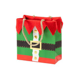 Caspari Elf Costume Small Square Gift Bag - 1 Each 9775B1.5