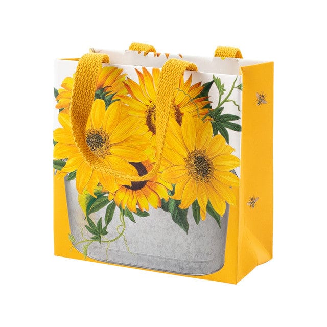 Sunflowers Small Square Gift Bag - 1 Each – Caspari