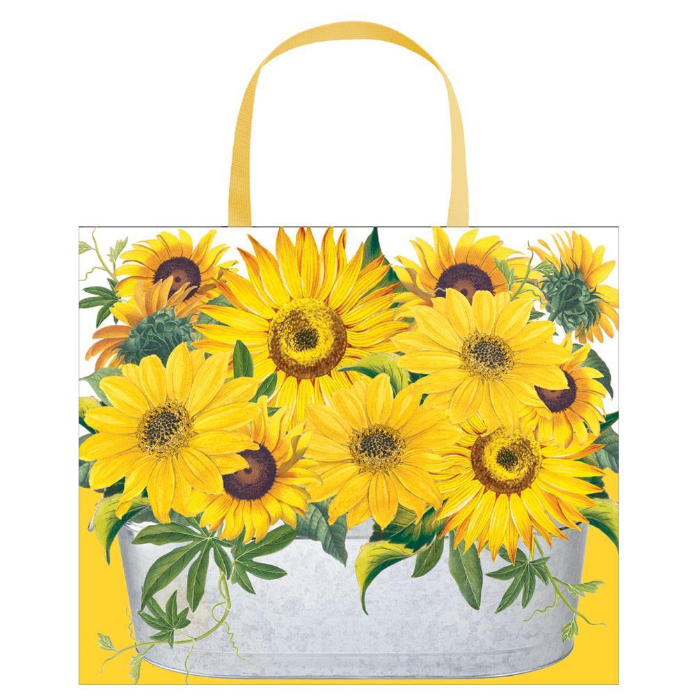 Sunflower bag in organic cotton/linen | Gudrun Sjödén