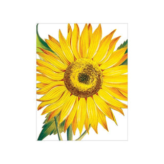 Caspari Sunflowers Gift Enclosure Cards - 4 Mini Cards & 4 Envelopes 9799ENC