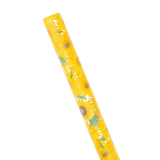 Caspari Sunflowers Gift Wrapping Paper - 2 30" x 8' Rolls 9799RCX2
