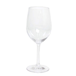 Caspari Acrylic 12oz White Wine Glass in Crystal Clear - 1 Each ACR011