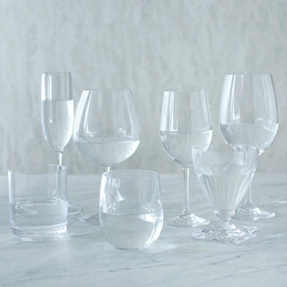 Caspari Acrylic 12oz Tumbler Glass in Crystal Clear - 1 Each ACR100