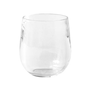 Caspari Acrylic 12oz Tumbler Glass in Crystal Clear - 6 Each ACR100X6