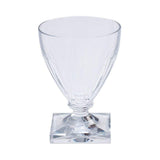 Caspari Acrylic 8.5 oz. Wine Goblet in Crystal Clear - 6 Each ACR400X6