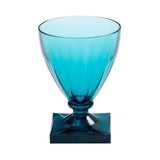 Caspari Acrylic 8.5 oz. Wine Goblet in Turquoise - 6 Each ACR402X6