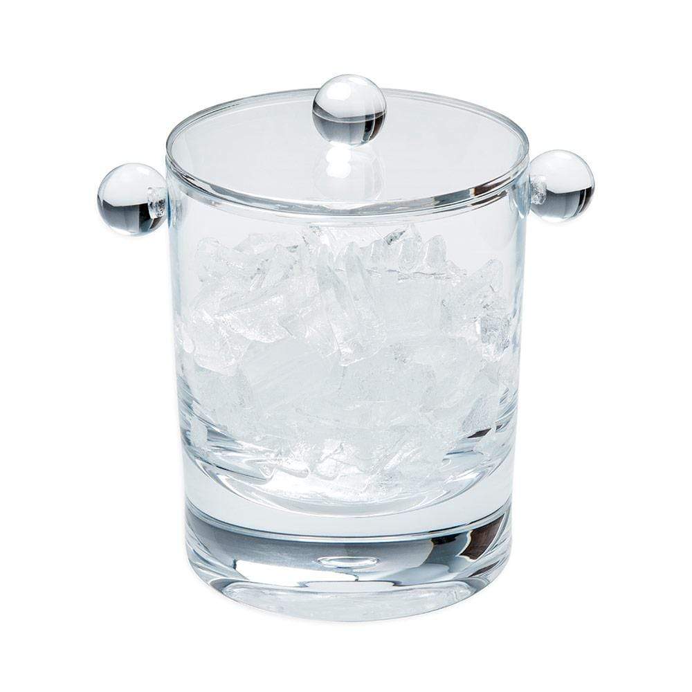 Caspari Acrylic 60oz Ice Bucket & Lid in Crystal Clear - 1 Each ACRICE100
