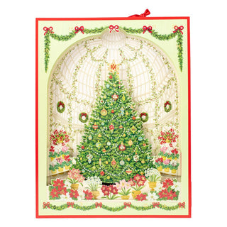 Caspari Christmas at the Garden Advent Calendar - 1 Each ADV236