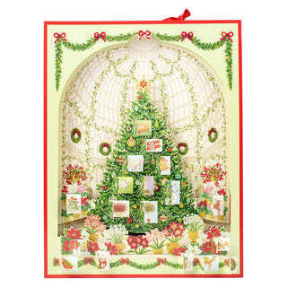 Caspari Christmas at the Garden Advent Calendar - 1 Each ADV236