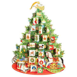 Caspari Oh Christmas Tree Advent Calendar - 1 Each ADV252
