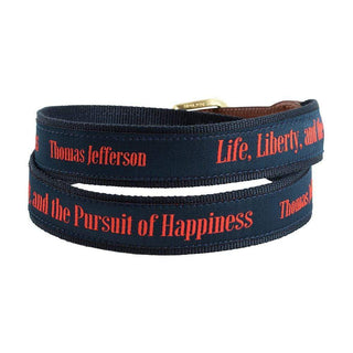 Barrons-Hunter "Life, Liberty" Quote belt