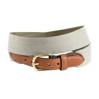 Tan & White Wide Belgian Surcingle Belt – Caspari