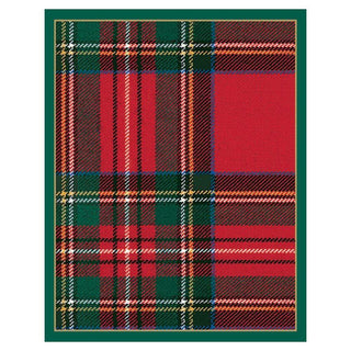 Caspari Plaid Bridge Tally Sheets - 12 Per Package BT108
