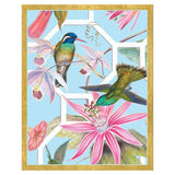 Caspari Hummingbird Trellis Bridge Tally Sheets - 12 Per Package BT138