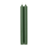 Caspari Straight Taper 10" Candles in Hunter Green - 4 Candles Per Package CA13.2X2