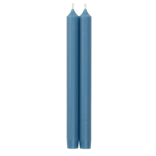Caspari Straight Taper 12" Candles in Parisian Blue - 4 Candles Per Package CA39.12X2