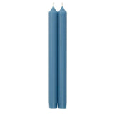 Caspari Straight Taper 12" Candles in Parisian Blue - 4 Candles Per Package CA39.12X2