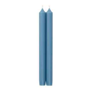 Caspari Straight Taper 10" Candles in Parisian Blue - 2 Candles Per Package CA39.2