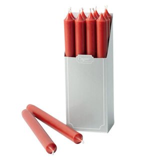 Straight Taper 10" Candles in Spice - 12 Candles Per Box
