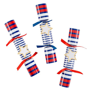 Caspari Breton Stripe Celebration Crackers - 8 Per Box CK156.10