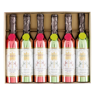 Caspari Wine Tasting Celebration Crackers - 6 Crackers CK159.10