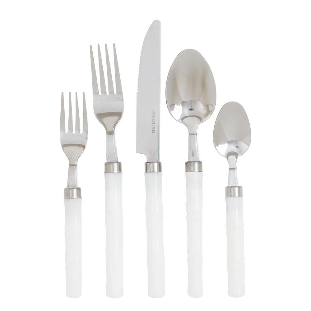 White Silverware & Flatware