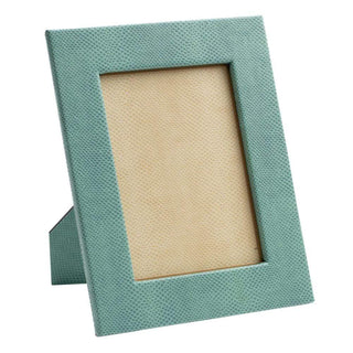 Caspari Snakeskin 5" x 7" Picture Frame in Mist - 1 Each F7337