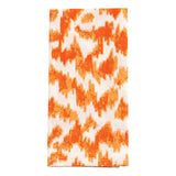 Caspari Modern Moiré Cloth Dinner Napkins in Orange - Set of 4 FTN003B