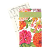 Caspari Jefferson's Garden Study Bridge Gift Set - 2 Playing Card Decks & 2 Score Pads GS143