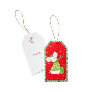 Caspari Simon Says Classic Gift Tags - 4 Per Package HT9744