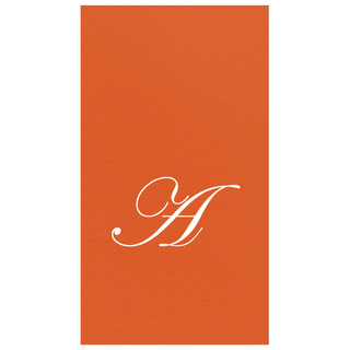 Personalization by Caspari Personalized Single Initial Paper Linen Guest Towel Napkins INITIAL_PL_GUEST