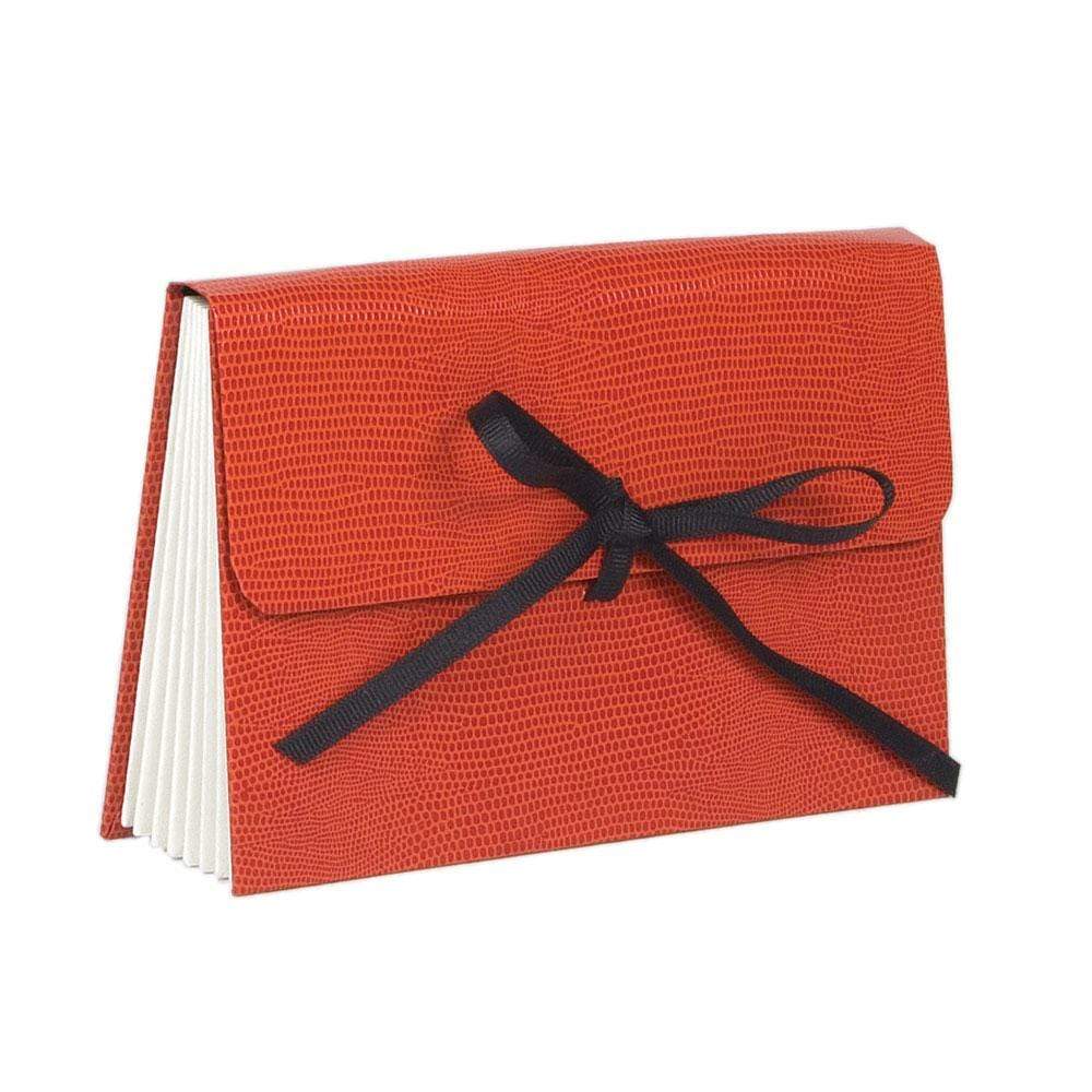 Orange Lizard Pencil Caddy, Caspari - Orange Lizard Pencil Caddy