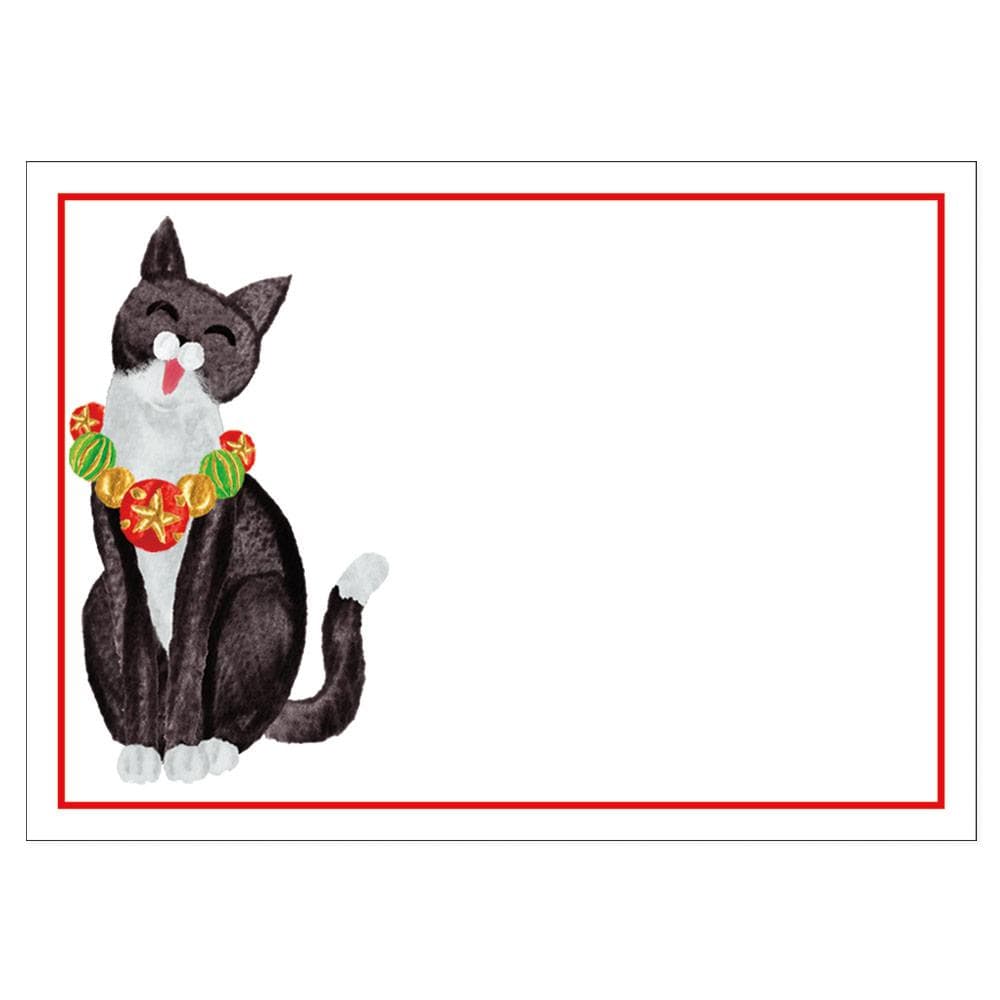 caroling-cat-self-adhesive-labels-12-per-package-caspari