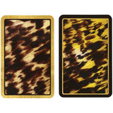 Caspari Tortoise Large Type Playing Cards - 2 Decks Included PC110J