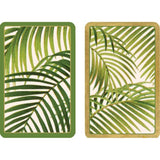 Caspari Under the Palms Large Type Playing Cards - 2 Decks Included PC126J