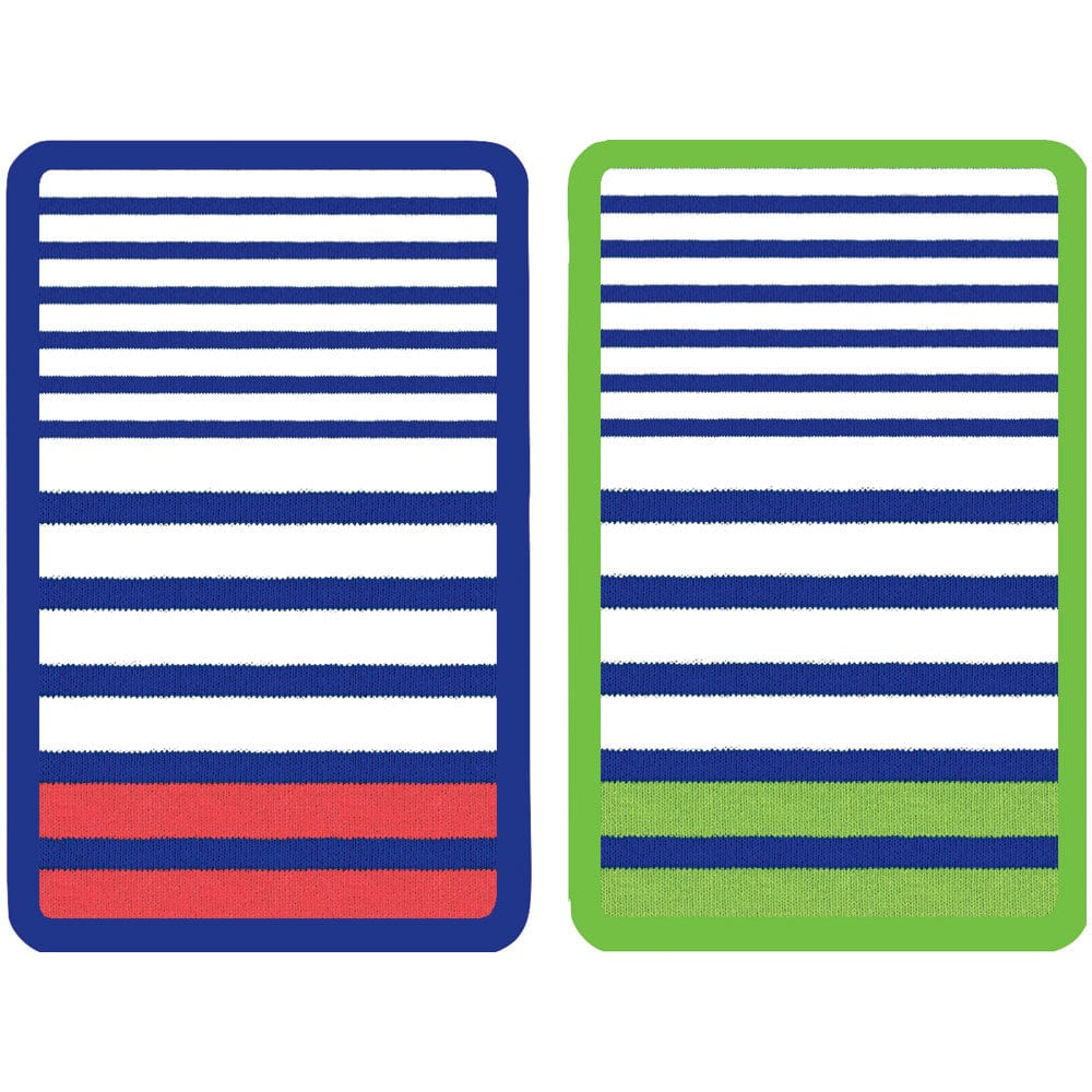 caspari Breton Stripe Large Type Playing Cards - 2 Decks Included