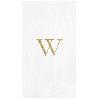 Personalization by Caspari Personalized Single Initial Guest Towel Napkins PG_INITIAL_GUEST