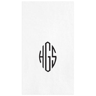 Personalization by Caspari Personalized Monogram Guest Towel Napkins PG_MONO_GUEST