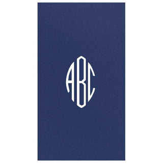 Personalization by Caspari Personalized Monogram Paper Linen Guest Towel Napkins PG_MONO_PL_GUEST