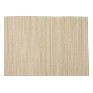 Caspari Roll-Up Bamboo Placemats in Natural - Set of 4 PM008