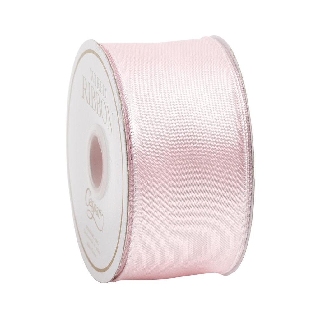 Regency International 2.5 x 10 Yard Candy Glitter Wired Ribbon - Pink