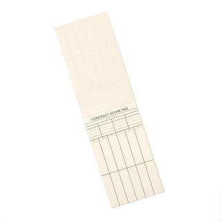 Caspari Plaid Bridge Score Pad - 1 Each SP108