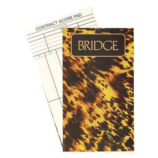 Caspari Tortoise Bridge Score Pad - 1 Each SP110