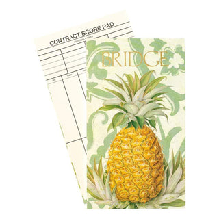 Caspari Royal Pineapple Bridge Score Pad - 1 Each SP114