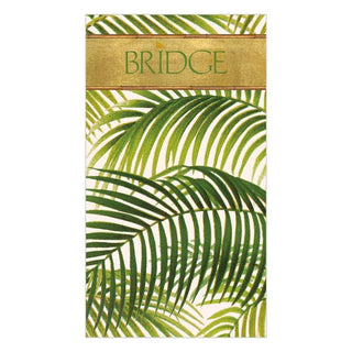 Caspari Under the Palms Bridge Score Pad - 1 Each SP126