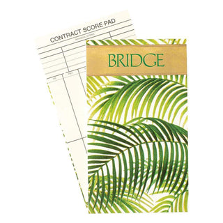 Caspari Under the Palms Bridge Score Pad - 1 Each SP126