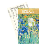 Caspari Van Gogh Irises Bridge Score Pad - 1 Each SP131