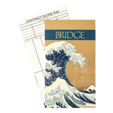Caspari The Great Wave Bridge Score Pad - 1 Each SP133