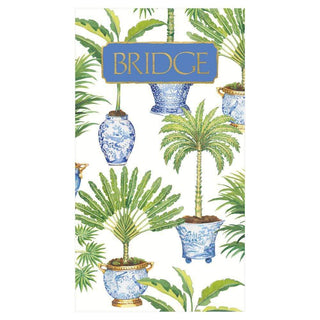 Caspari Potted Palms Bridge Score Pad - 1 Each SP134