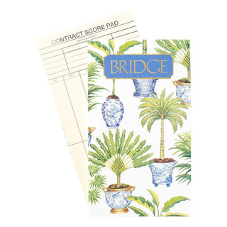 Caspari Potted Palms Bridge Score Pad - 1 Each SP134